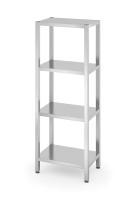 HENDI Surenkamas 4 lentynų stelažas Kitchen Line 600x400x(H)1800mm