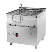 REDFOX Elektrinė paverčiama keptuvė su motoriniu pakreipimu 80 l BRM 90/80 E