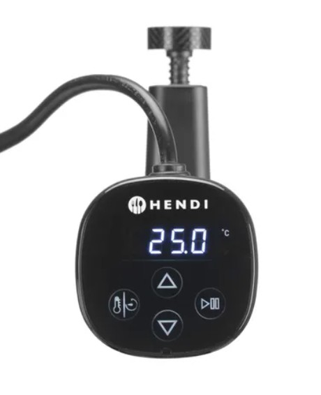 HENDI Panardinamas cirkuliatorius „Sous Vide“, 30L, Juodas, 220-240V/1200W