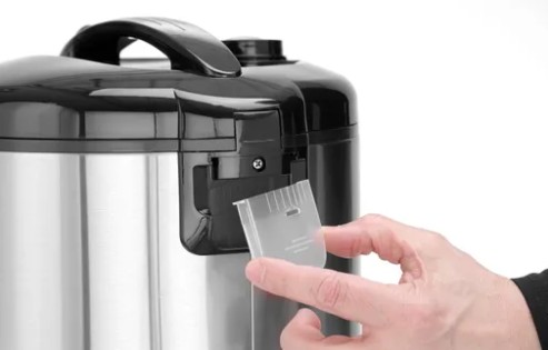 HENDI Ryžių ir košių virimo puodas Profi Line, su gaminimo garuose funkcija, Profi Line, 1,8L