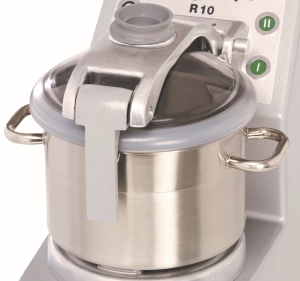 Robot Coupe Kintamo greičio kuteris R 10 V.V., nerūdijančio plieno, 11,5 l., 220-240V/2,6kW 21385 | E-gastro