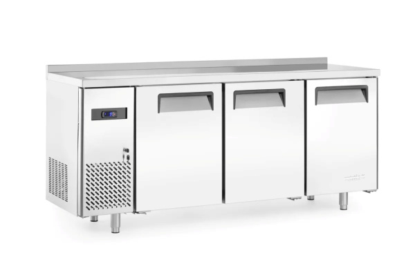 ARKTIC 3 durų šaldiklis-stalas su šoniniu agregatu, Kitchen Line, 291L, 1800x600x(H)886mm 233399 | E-gastro