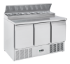 COOL HEAD Saladetė CRS93A, 3xGN1/1 + 8xGN1/6, 230V/233W, 700x1005x1365 mm