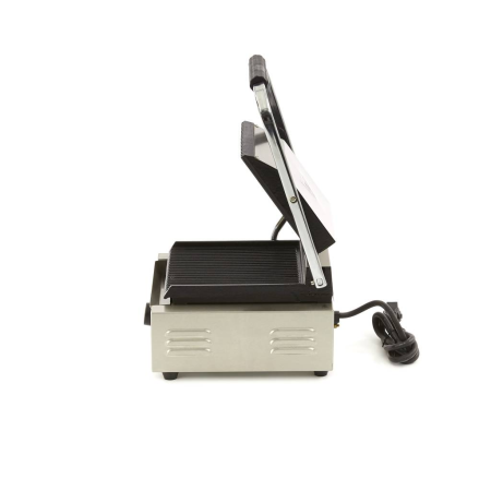 MAXIMA Kontaktinis grilis, vienguba grotuota plokštė, 22 cm