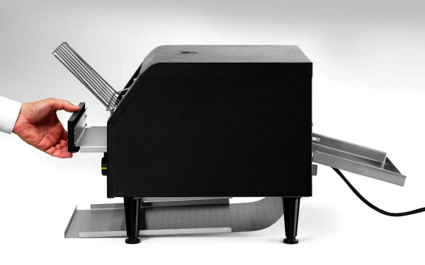 HENDI Dvigubas konvejerinis skrudintuvas, Juodas, 418x368x(H)415mm