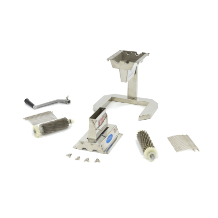 MAXIMA Mėsos minkštiklis 2 voleliai 27 peiliai 12,5 × 2,5 cm įvadas