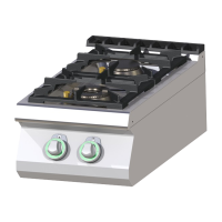 RM GASTRO Dujinė viryklė SP 704 G