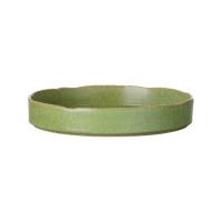 FINE DINE Lėkštė aukštu krašteliu Edenic, žalia, ø250 mm, 2 vnt. 767894 | E-gastro
