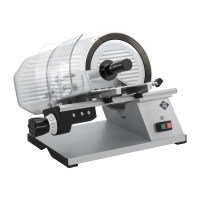 RM GASTRO Elektrinė pjaustyklė su 250 mm tefloniniu disku GMS 250 T 00014115 | E-gastro
