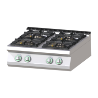 RM GASTRO Dujinė viryklė SP 708 G 00008516 | E-gastro