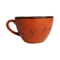 FINE DINE Cappuccino puodelis, oranžinis, 285 ml, 6 vnt. 778500 | E-gastro