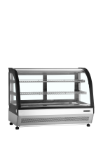 TEFCOLD Šaldoma ekspozicinė vitrina LCT900C BLACK 16040 | E-gastro