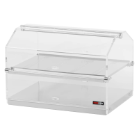 REDFOX Dviejų lygių neutrali vitrina 50x35, dvipusis atidarymas VEN 520 00004966 | E-gastro