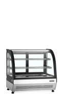 TEFCOLD Šaldomas ekspozicinė vitrina LCT750C BLACK 16036 | E-gastro