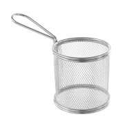 HENDI Mažas krepšelis keptiems užkandžiams, Ø90×90×(H)90 mm 426449 | E-gastro