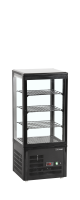 TEFCOLD Šaldoma vitrina UPD80 BLACK 16064 | E-gastro