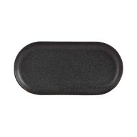 FINE DINE Ovali lėkštė Coal, juoda, 300x150mm, 6 vnt. 04ALM001952 | E-gastro