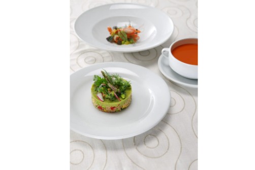 HENDI Negili lėkštė, Balta, ø270mm