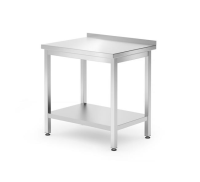 HENDI Sieninis stalas su lentyna, susukamas, Kitchen Line, 800x600x(H)850mm 817261 | E-gastro