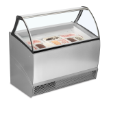 TEFCOLD Ventiliuojamas ledų vitrininis šaldiklis BERMUDA RV10 16197 | E-gastro