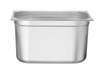 HENDI Konteineris GN 2/3, Kitchen Line, 15.5L, nerūdijantis plienas, 354x325x(H)200 mm 806258 | E-gastro