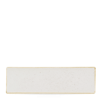 FINE DINE Stačiakampė lėkštė Barley, kreminė, 300x90mm, 6 vnt. SWHSOF301 | E-gastro