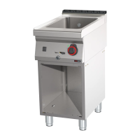 REDFOX Elektrinis marmitas GN 1/1  200 su spintele BM 70/40 E 00018586 | E-gastro