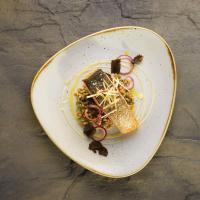 FINE DINE Trikampis dubuo Barley, kreminis, ø185 mm, 6 vnt. SWHSTRB71 | E-gastro