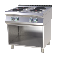 RM GASTRO Elektrinė viryklė ant atviros spintelės SP 780 E 00014769 | E-gastro