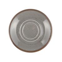 FINE DINE Kavos puodelio lėkštė Stone, tamsiai pilka, ø160 mm, 6 vnt. 04ALM002445 | E-gastro