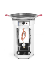 HENDI Dujinis grilis Fiesta Ø 600 mm, 4,8 kW, 600×600×(H)870 mm 146002 | E-gastro