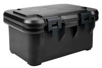 CAMBRO Termokonteineris Camcarriers, pakrovimas iš viršaus, GN 1/1, Juodas, 460x630x(H)620mm UPC101110 | E-gastro
