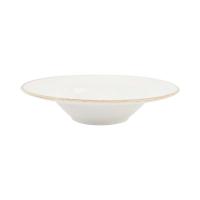 FINE DINE Makaronų lėkštė Sand, kreminė, ø300 mm, 6 vnt. 04ALM002250 | E-gastro