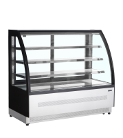 TEFCOLD Šaldoma vitrina LPD1500C BLACK 16050 | E-gastro