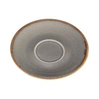 FINE DINE Espresso puodelio lėkštė Stone, tamsiai pilka, ø120 mm, 6 vnt. 04ALM002492 | E-gastro