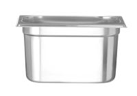 HENDI Konteineris GN 1/4, Profi Line, 4 L, nerūdijančio plieno, 265x162x(H)150 mm 801611 | E-gastro