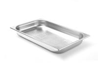 HENDI Perforuotas konteineris GN 1/1, Kitchen Line, 5L, nerūdijantis plienas, 530x325x(H)40 mm 807118 | E-gastro