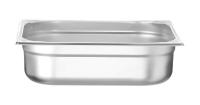 HENDI Konteineris GN 2/3, Kitchen Line, 9L, nerūdijantis plienas, 354x325x(H)100 mm 806234 | E-gastro