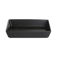 FINE DINE Lėkštė Coal, juoda, 160x110mm, 6 vnt. 04ALM002049 | E-gastro