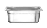 HENDI Konteineris GN 1/4, Budget Line, 2,8L, nerūdijantis plienas, 265x162x(H)100mm 800539 | E-gastro