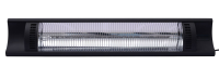 HENDI Infraraudonųjų spindulių šildytuvas BOLA, juodas, 230V/2500W, 912x185x(H)174 mm 272428 | E-gastro