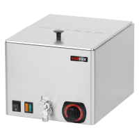 REDFOX Dešrų/daržovių garintuvas su čiaupu WEV 12, GN 1/2, 230V/1kW 00005200 | E-gastro