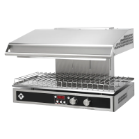 RM GASTRO Skaitmeninis salamanderis 4 šildymo elementai, judama viršutinė dalis, 400 V SD 42 00010738 | E-gastro