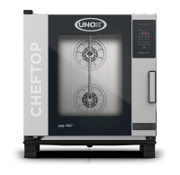 UNOX CHEFTOP MIND.Maps COUNTERTOP ZERO Kombinuota elektrinė krosnis 7 GN 1/1, 380-415V/11.7kW XEVC-0711-EZRM | E-gastro