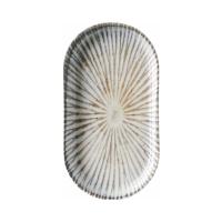 FINE DINE Ovali lėkštė Ammonite, 200 x 110 mm, 6 vnt. 200278 | E-gastro