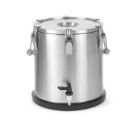 HENDI Termosas maisto transportavimui su čiaupu, 20L, Sidabro, ø330x(H)360mm 710227 | E-gastro