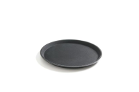 HENDI Poliesterio padėklas, neslystantis, apvalus, juodas, 460x(H)22mm
