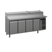 HOSHIZAKI Šaldomas stalas su ingredientų vitrina Premier K 4 PT DL DL DL DR L E, 230V/280kW, 625 l. K 4 PT DL DL DL DR L E | E-gastro