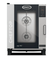 UNOX CHEFTOP MIND.Maps™ COUNTERTOP ZERO Kombinuota elektrinė krosnis 10 GN 1/1, 380-415V/18.5kW XEVC-1011-EZRM | E-gastro