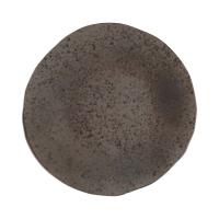 FINE DINE Lėkštė Ironstone, juoda, ø300 mm, 6 vnt. 04SWA000033 | E-gastro
